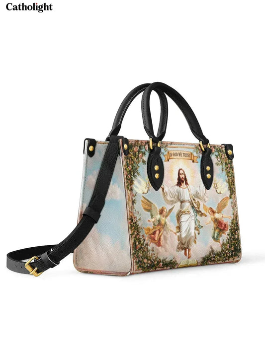 Divina In God We Trust Leather Bag