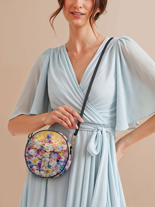 "Lumina" Circle Crossbody Bag