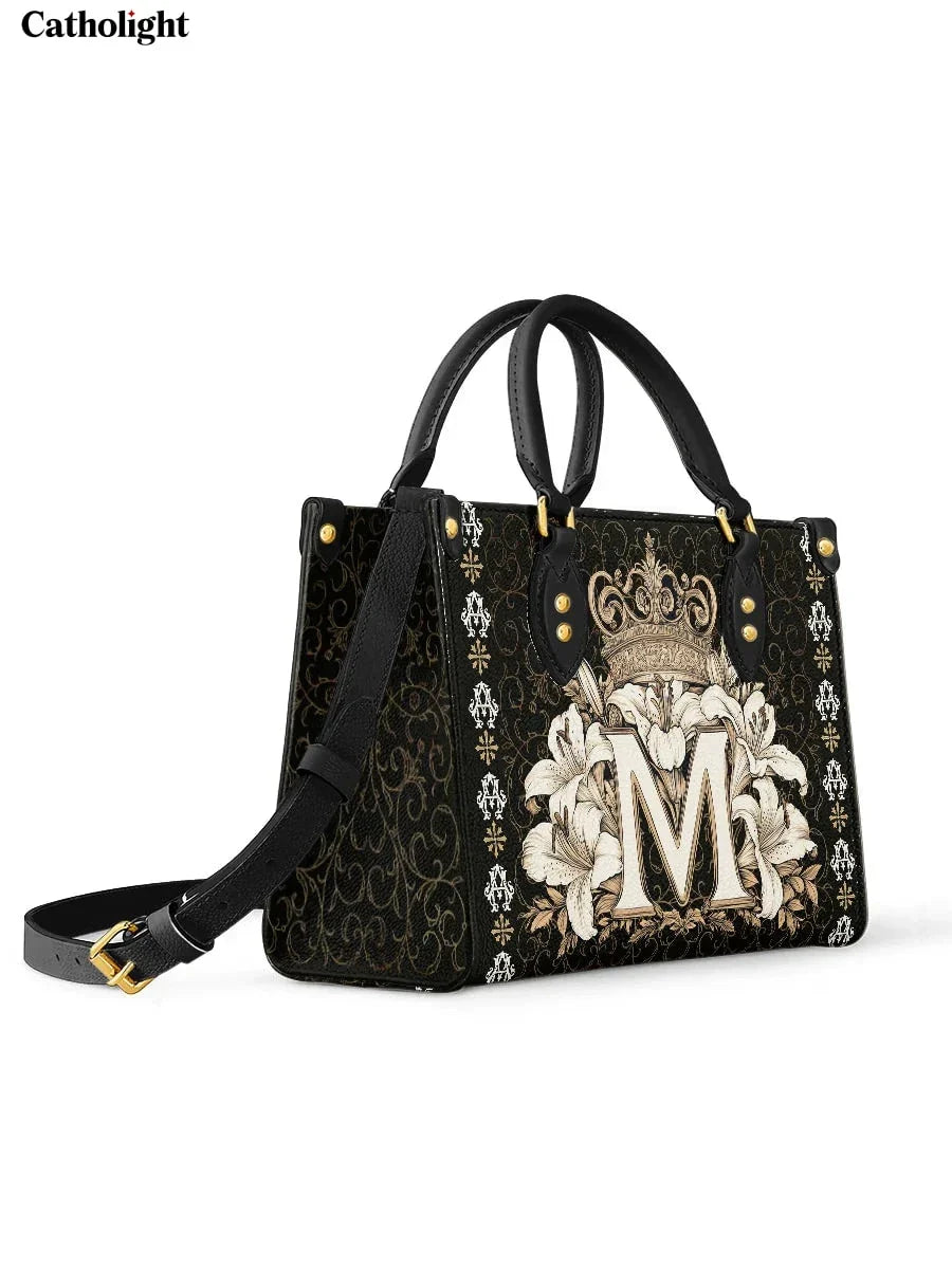Divina  The Divine Monogram Leather Bag