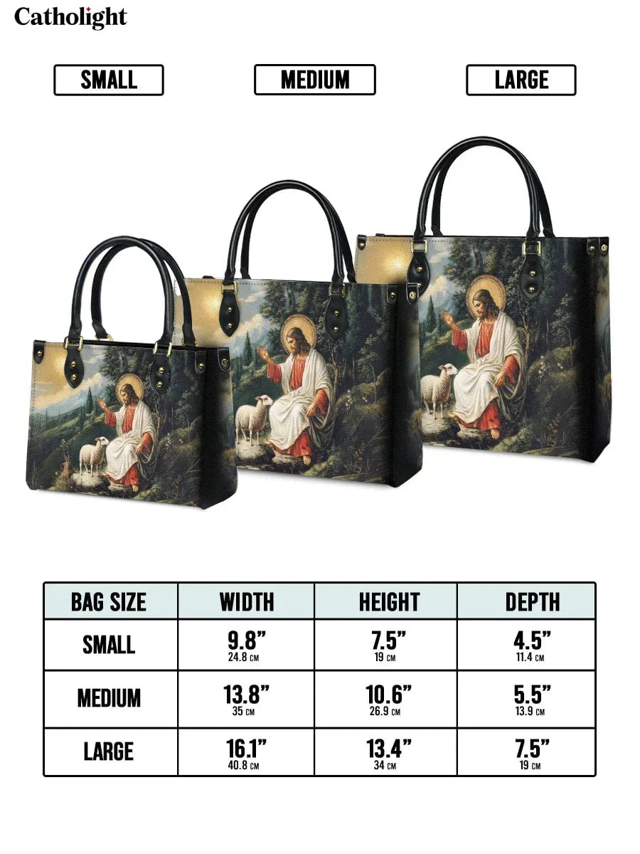 Divina  The Divine Shepherd's Grace Leather Bag