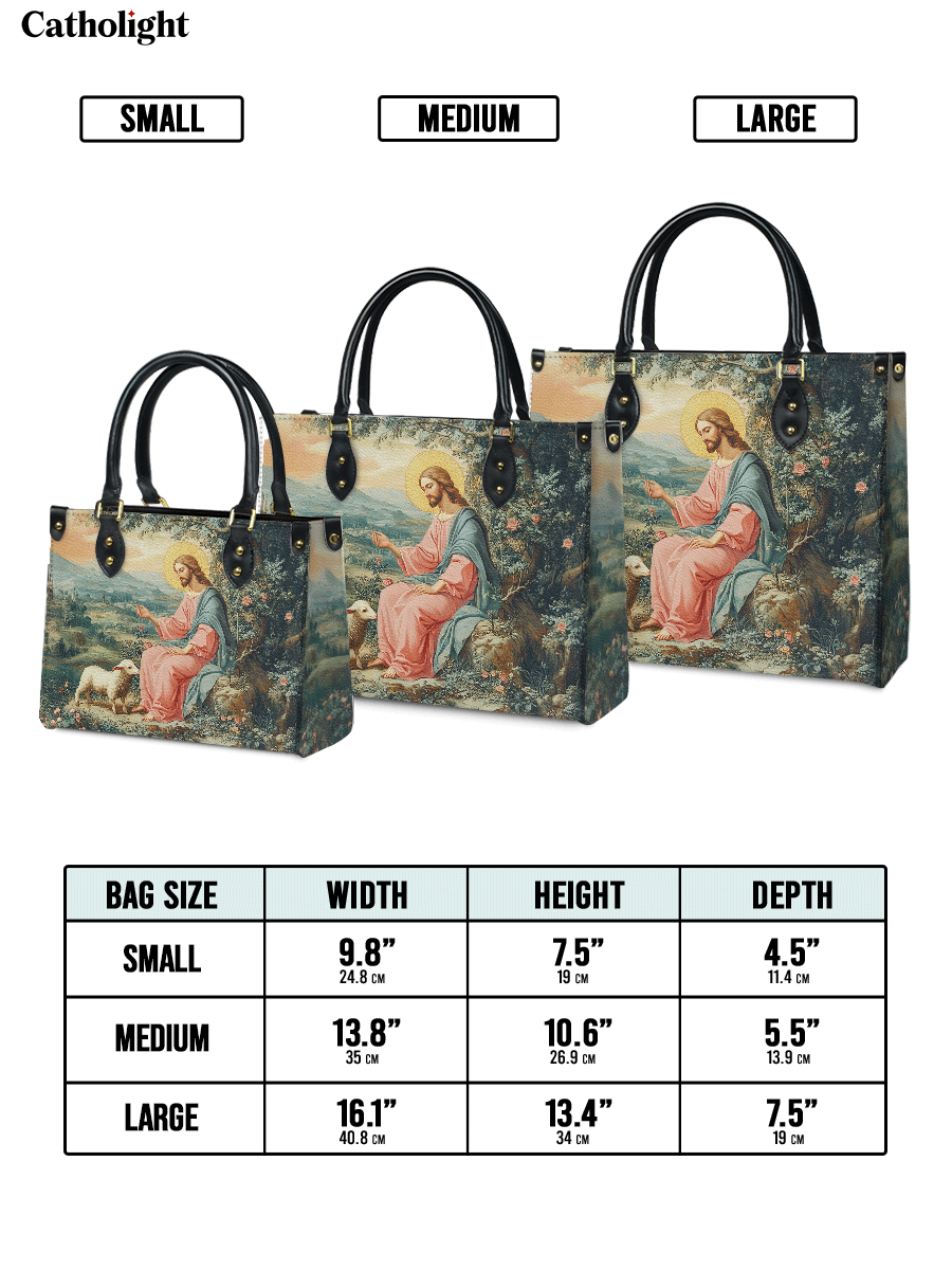 Divina  The Shepherd's Grace Leather Bag