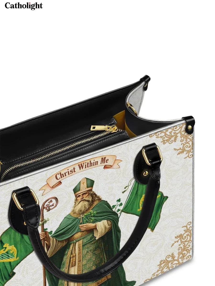 Divina  Saint Patrick's Devotion Leather Bag
