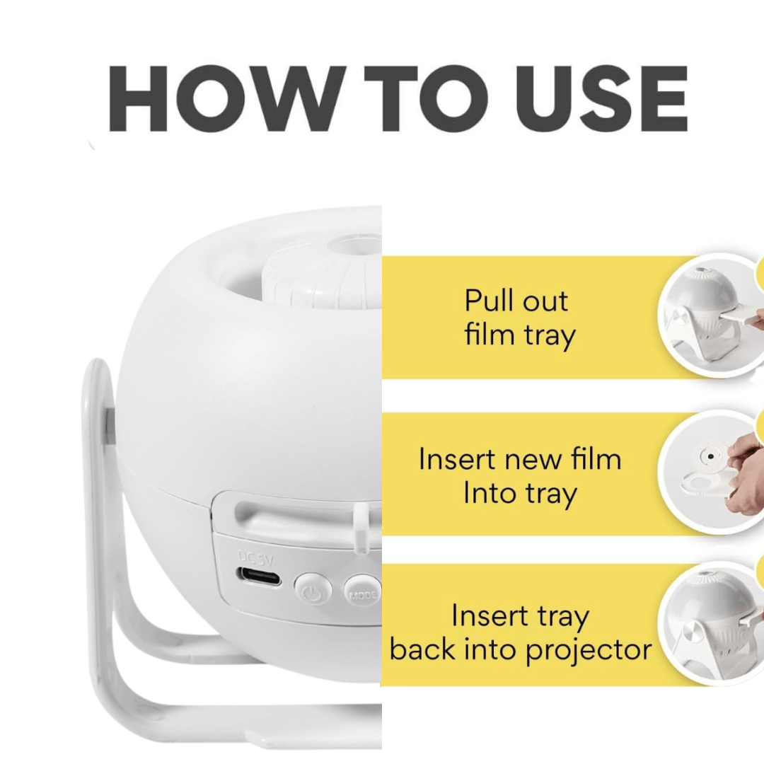 (GIFTING OFFER) Divina Bible Verse Projector (6 Free Scripture Discs Included)