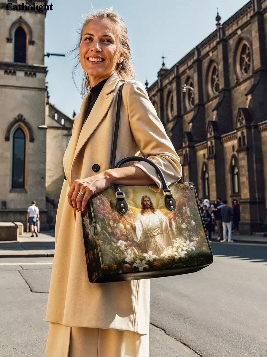 Divina  Resurrection Bloom Leather Bag