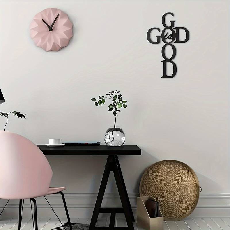 "God Is Good" Handmade Metal Wall Decor by Divina