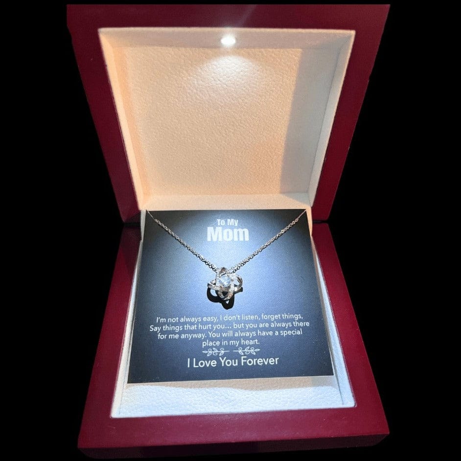 "To My Mom" STAR OF FAITH Necklace & I Love You Card