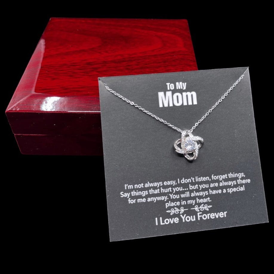 "To My Mom" STAR OF FAITH Necklace & I Love You Card