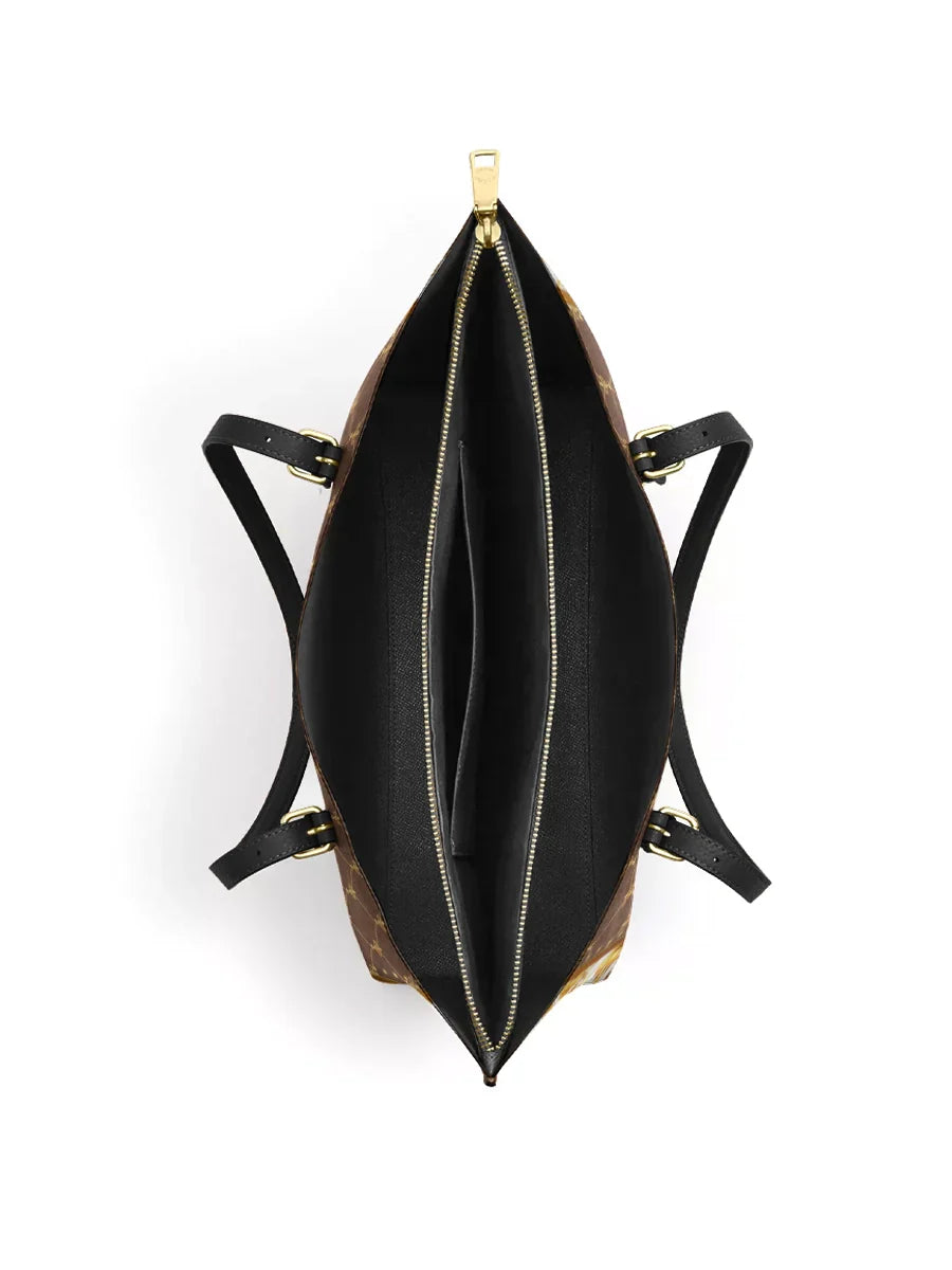 Divina Agnus Dei Leather Tote Bag