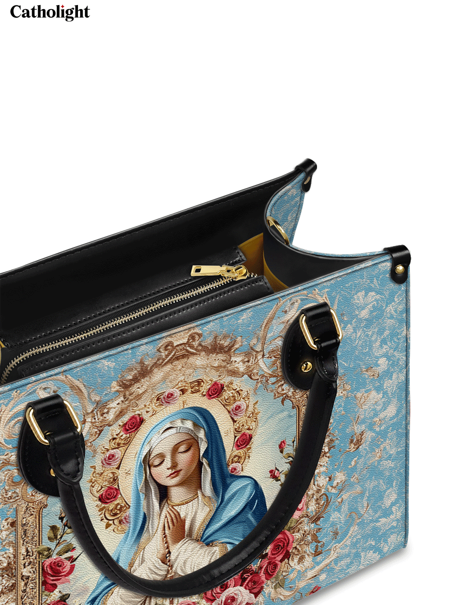 Divina  Our Lady of Grace Leather Bag