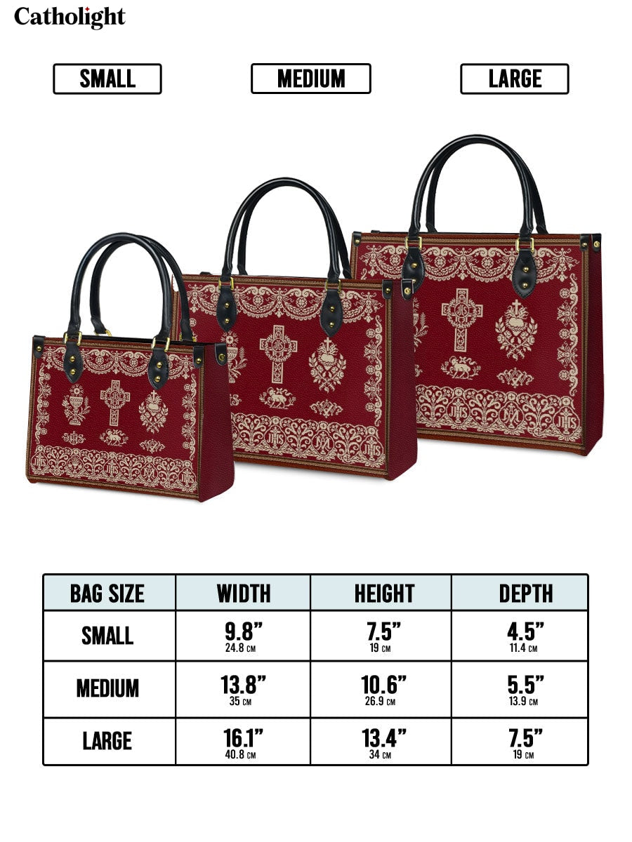 Divina  Liturgical Elegance Leather Bag