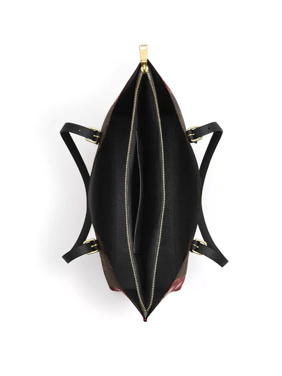 Divina The Bishop's Grace Leather Tote Bag