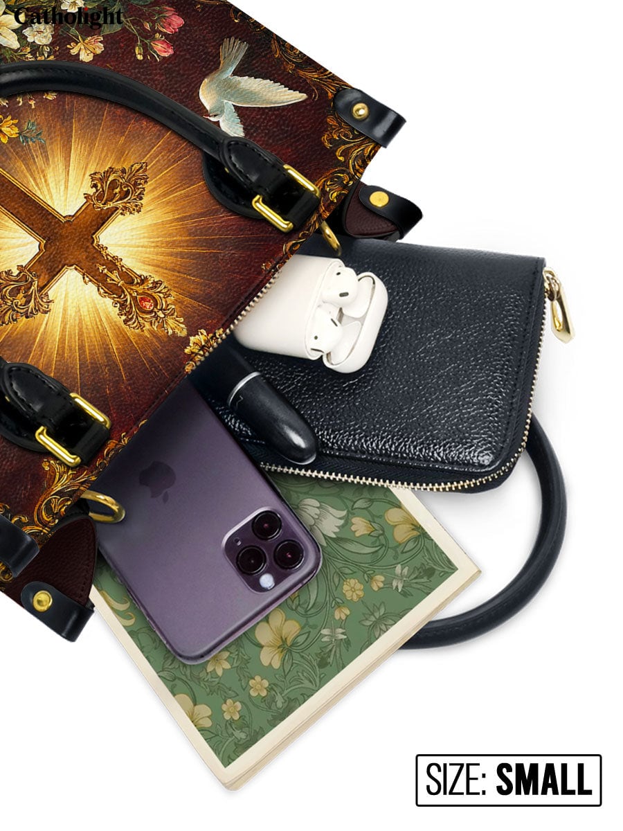 Divina  Radiance of the Cross Leather Bag