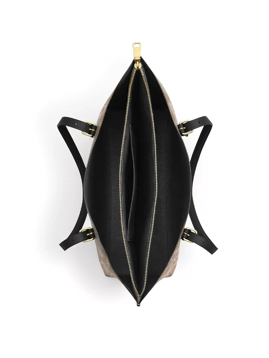 Divina Eucharistic Grace Leather Tote Bag