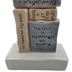 "Faith" Handmade Cross Statue by Divina