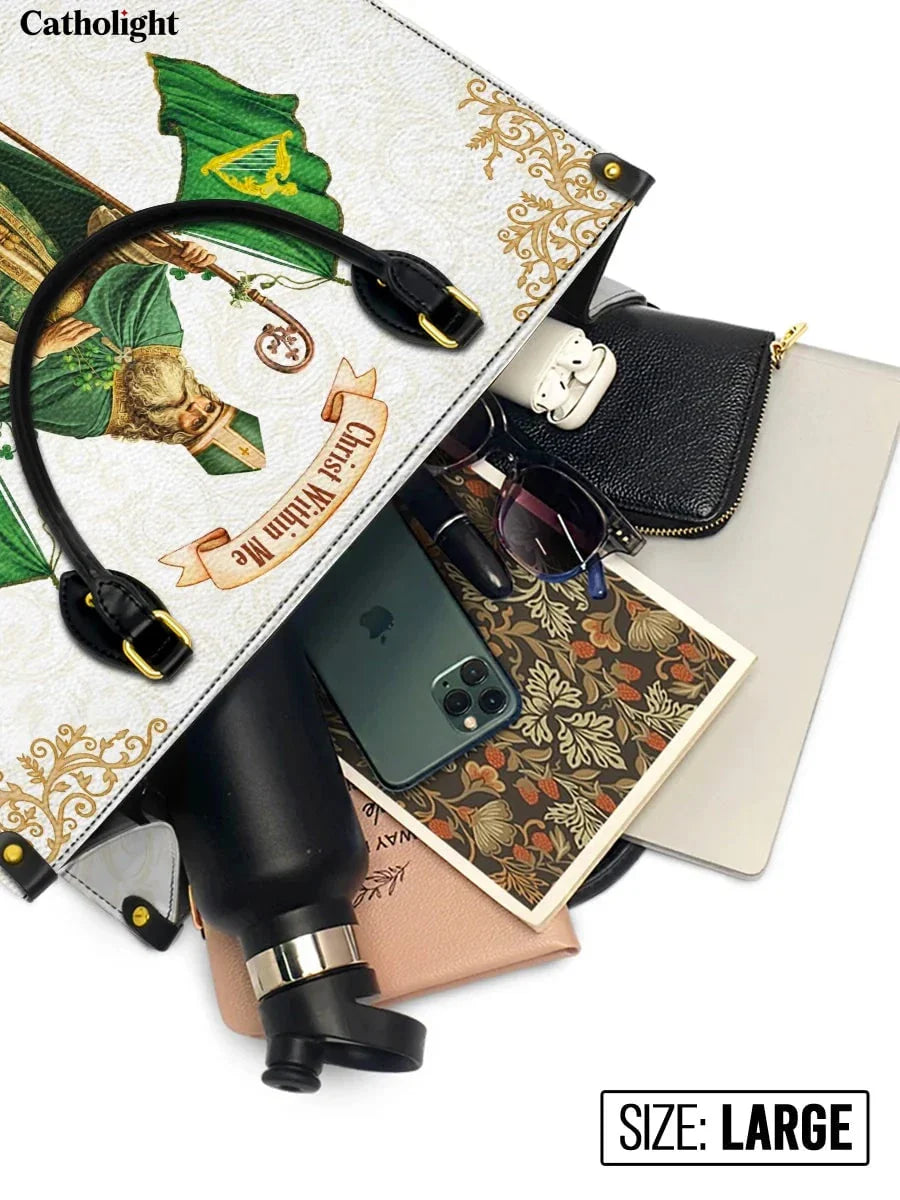 Divina  Saint Patrick's Devotion Leather Bag