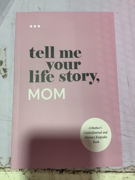 Tell Me Your Life Story Notepad