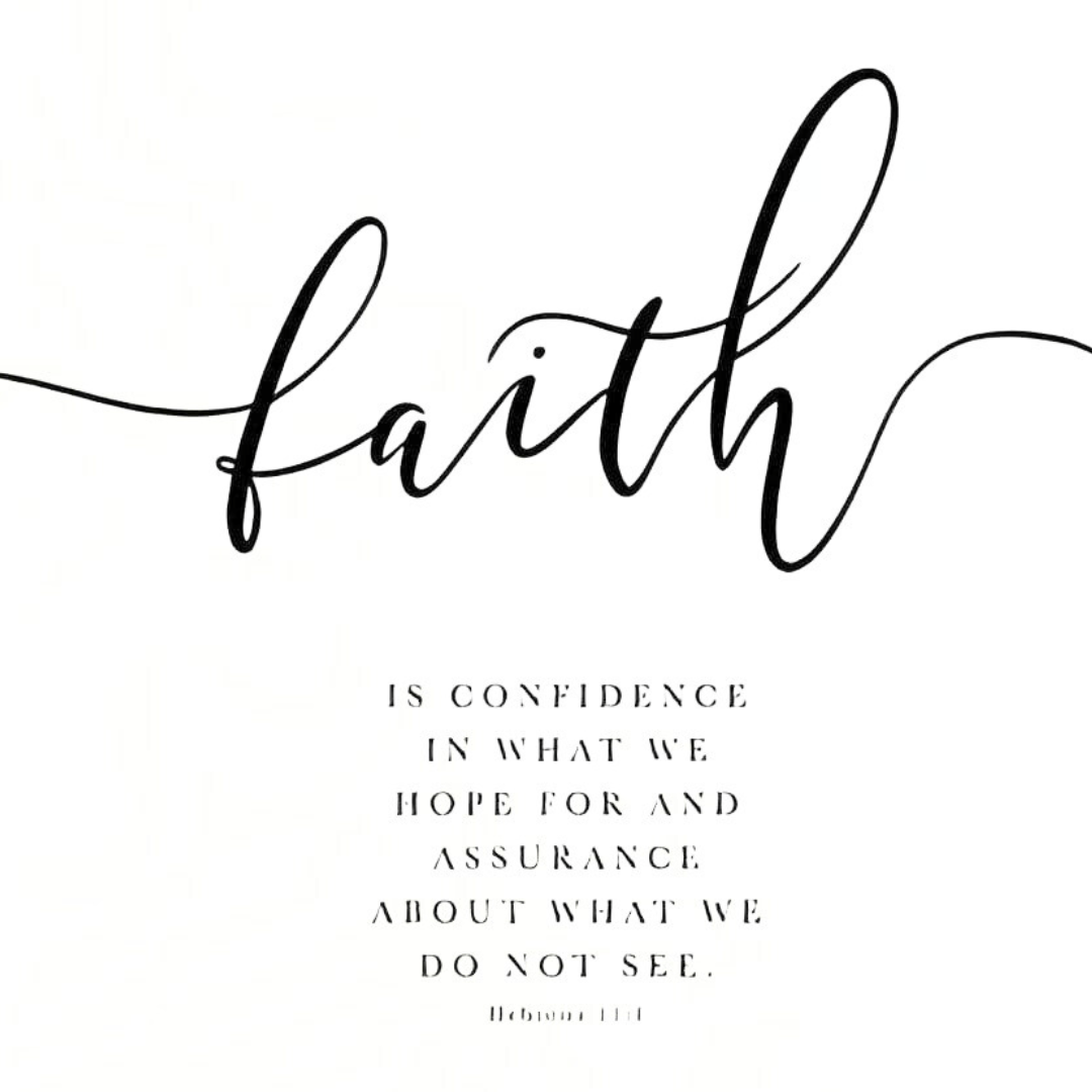Handmade (Faith Hope Love) Bible Verse Canvas by Divina