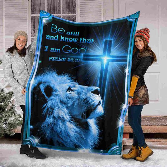 “Be Still & Know” Comfort Blanket by Divina