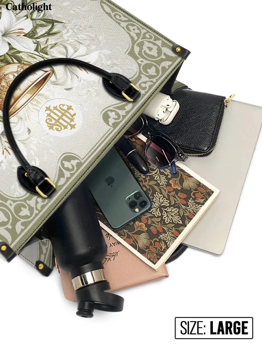 Divina  The Holy Eucharist Leather Bag