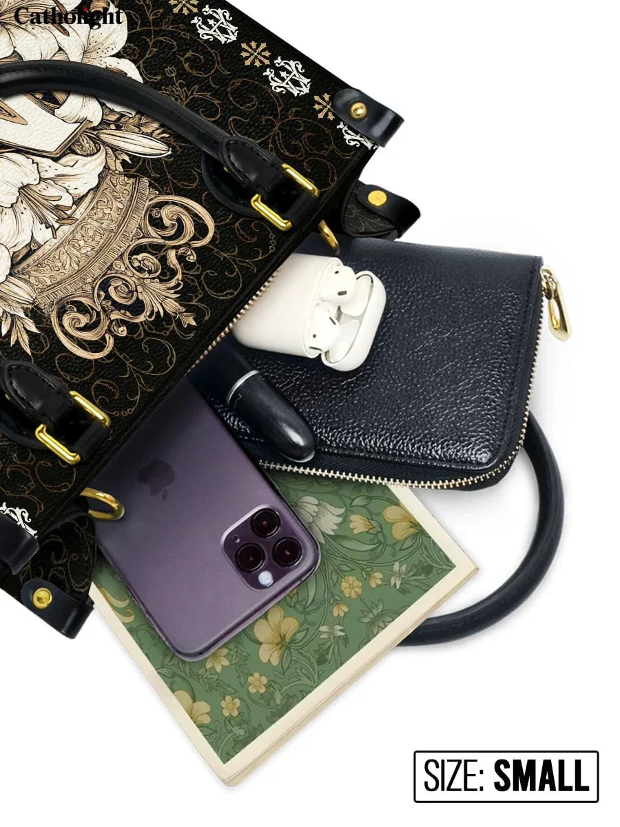 Divina  The Divine Monogram Leather Bag