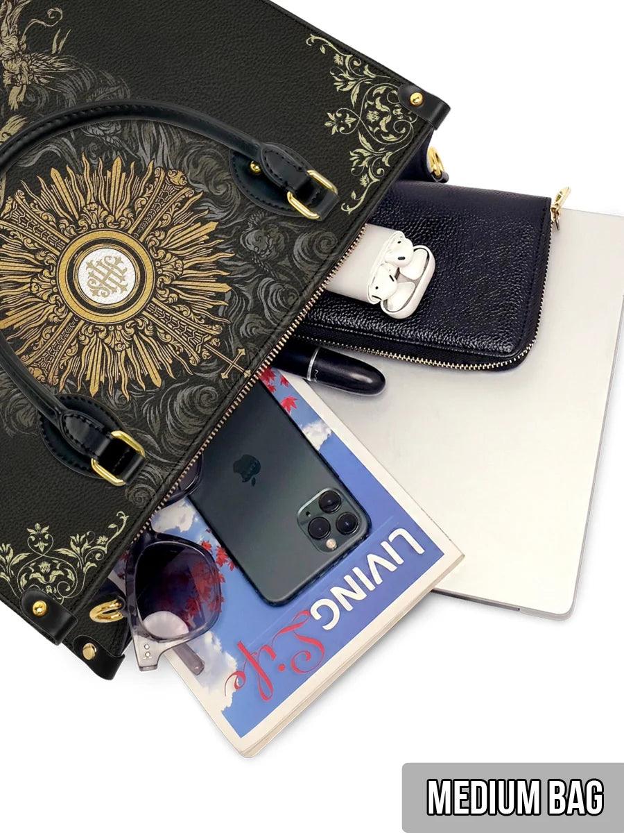 Divina  The Corpus Christi Elegance Leather Bag