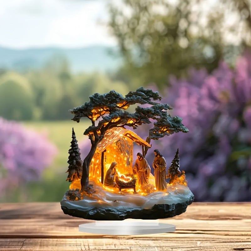 Jesus Scene Decor Ornament by Divina