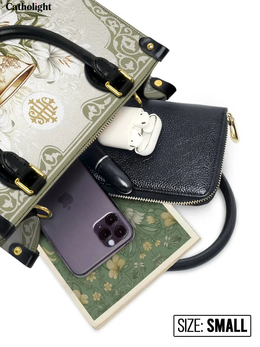 Divina  The Holy Eucharist Leather Bag