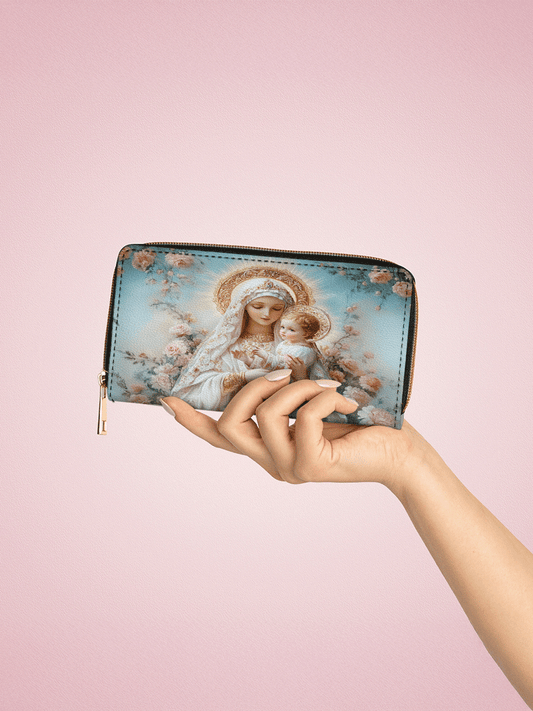 Divina Celestial Love Keeper - Leather Wallet Purse