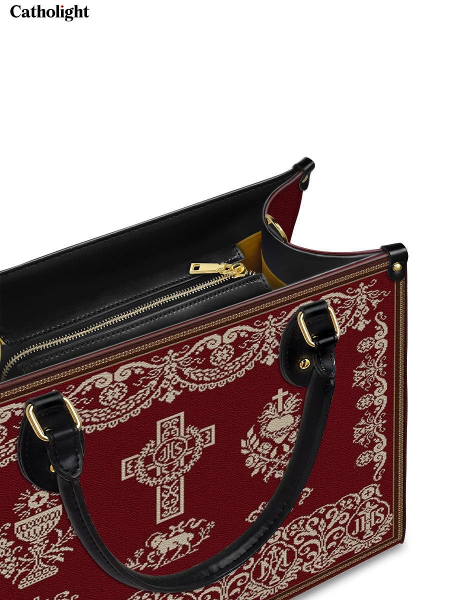 Divina  Liturgical Elegance Leather Bag