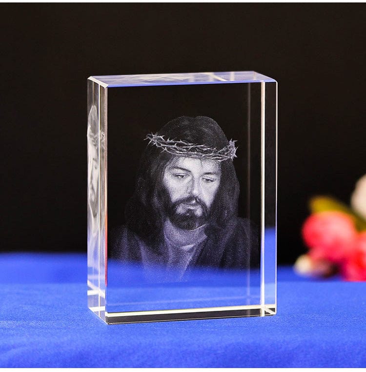 Handmade Jesus Themed 3D Mini Ornaments Crafted by Divina