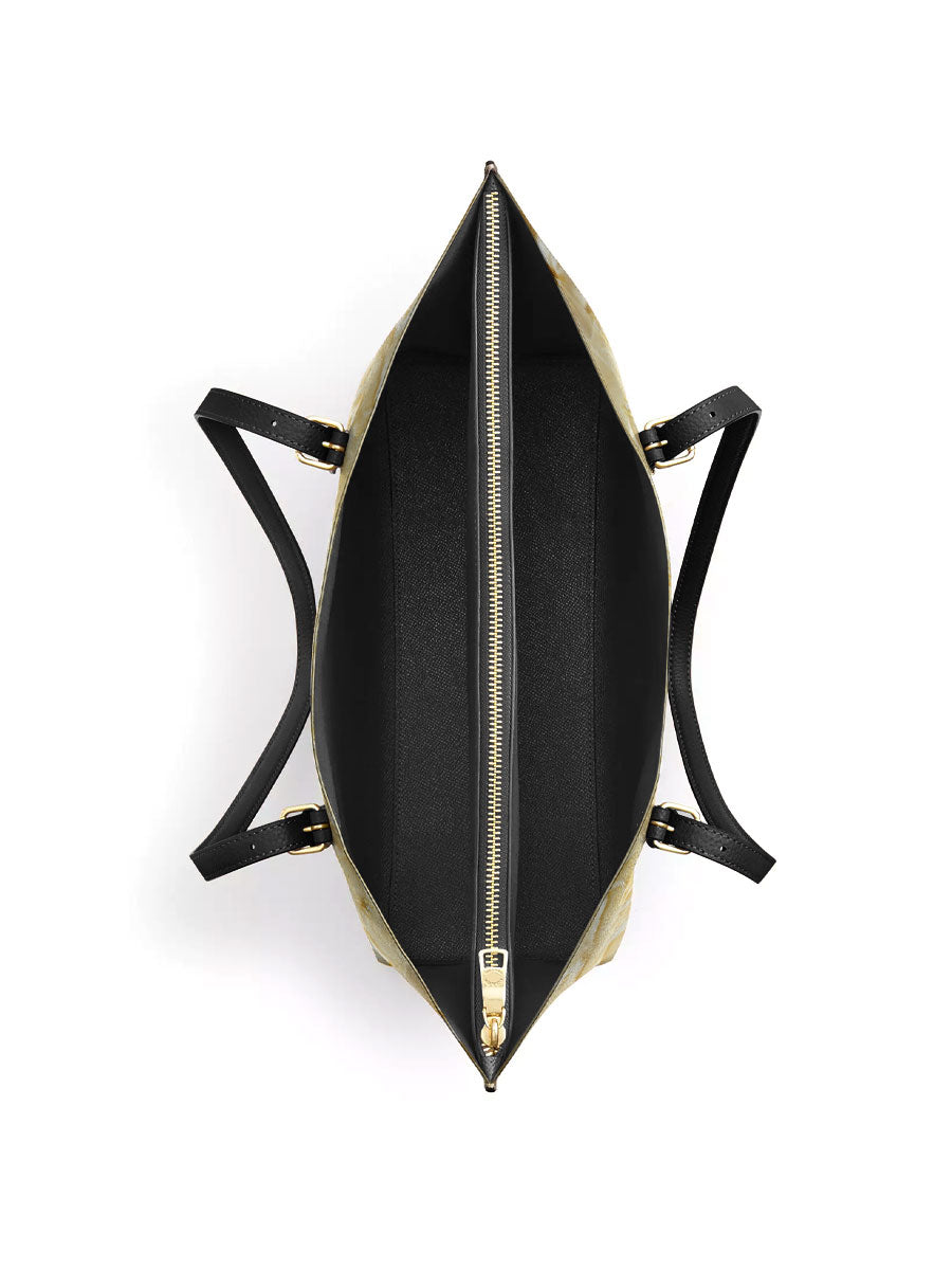 Divina Wings of Serenity Leather Tote Bag