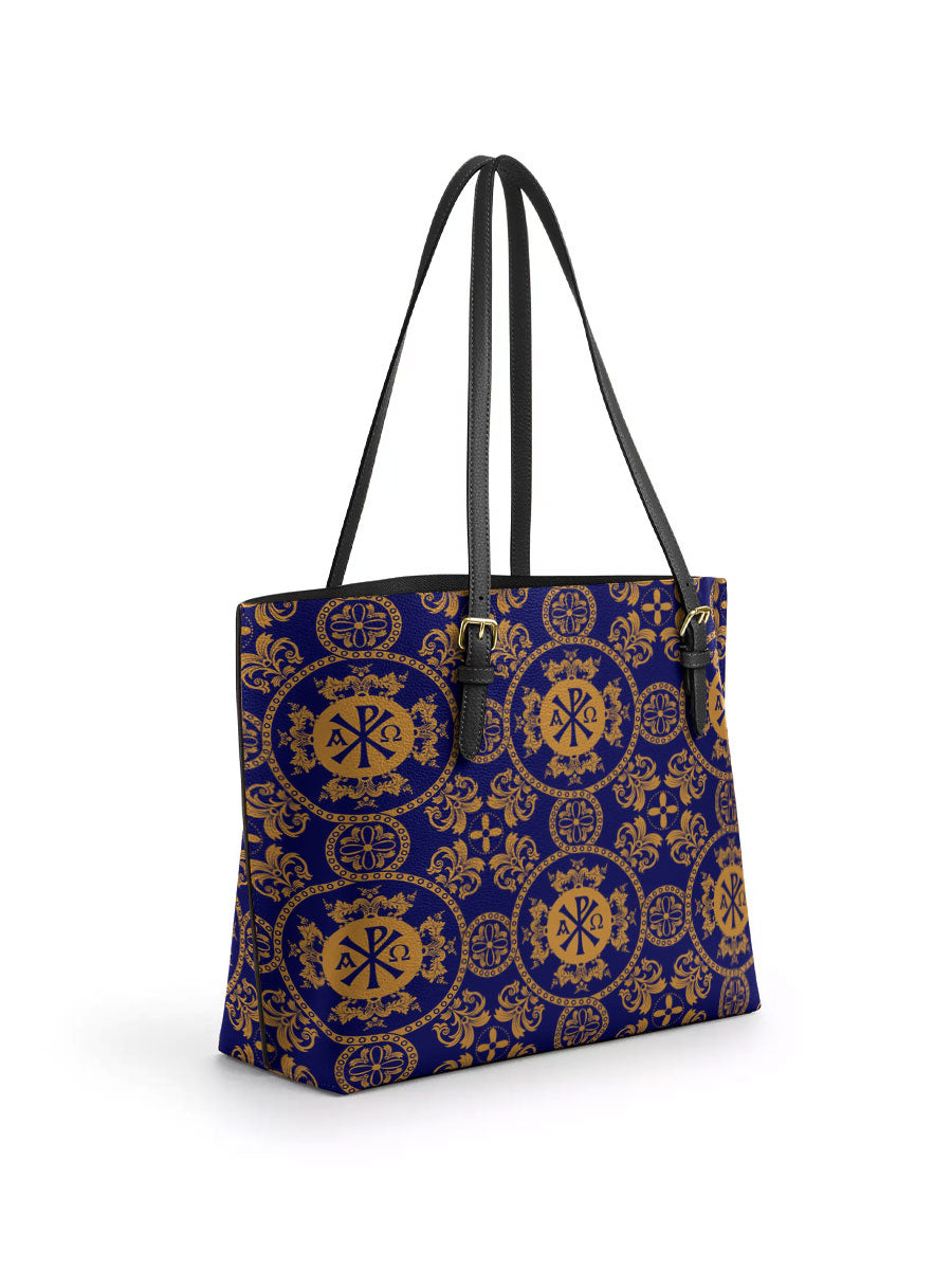 Divina  Eternal Majesty Leather Tote Bag