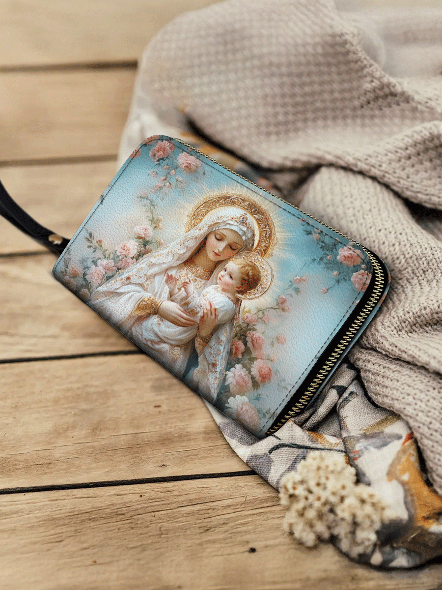 Divina Celestial Love Keeper - Leather Wallet Purse