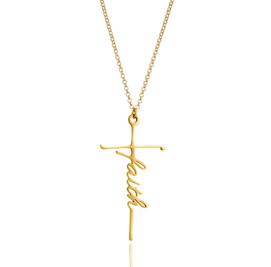 "FAITH" Necklace by Divina