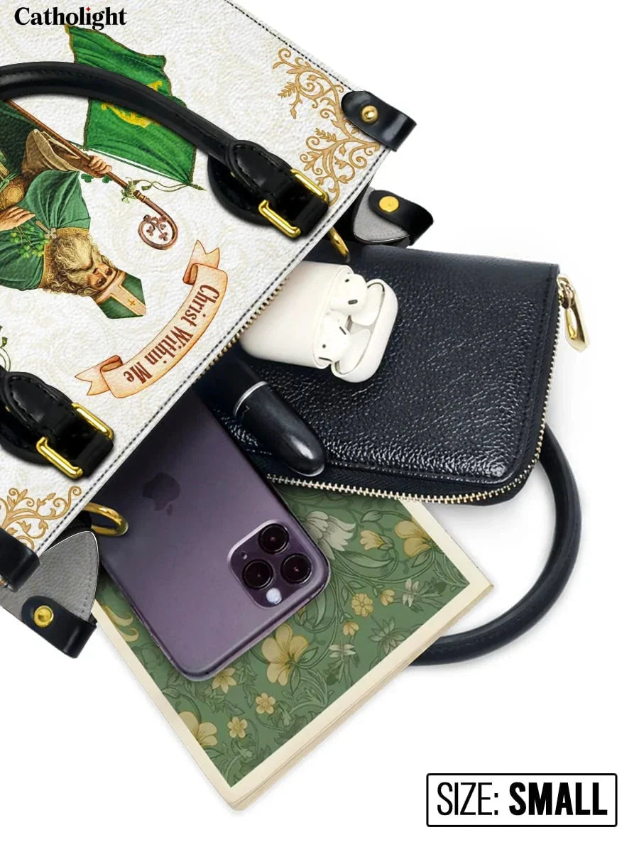 Divina  Saint Patrick's Devotion Leather Bag