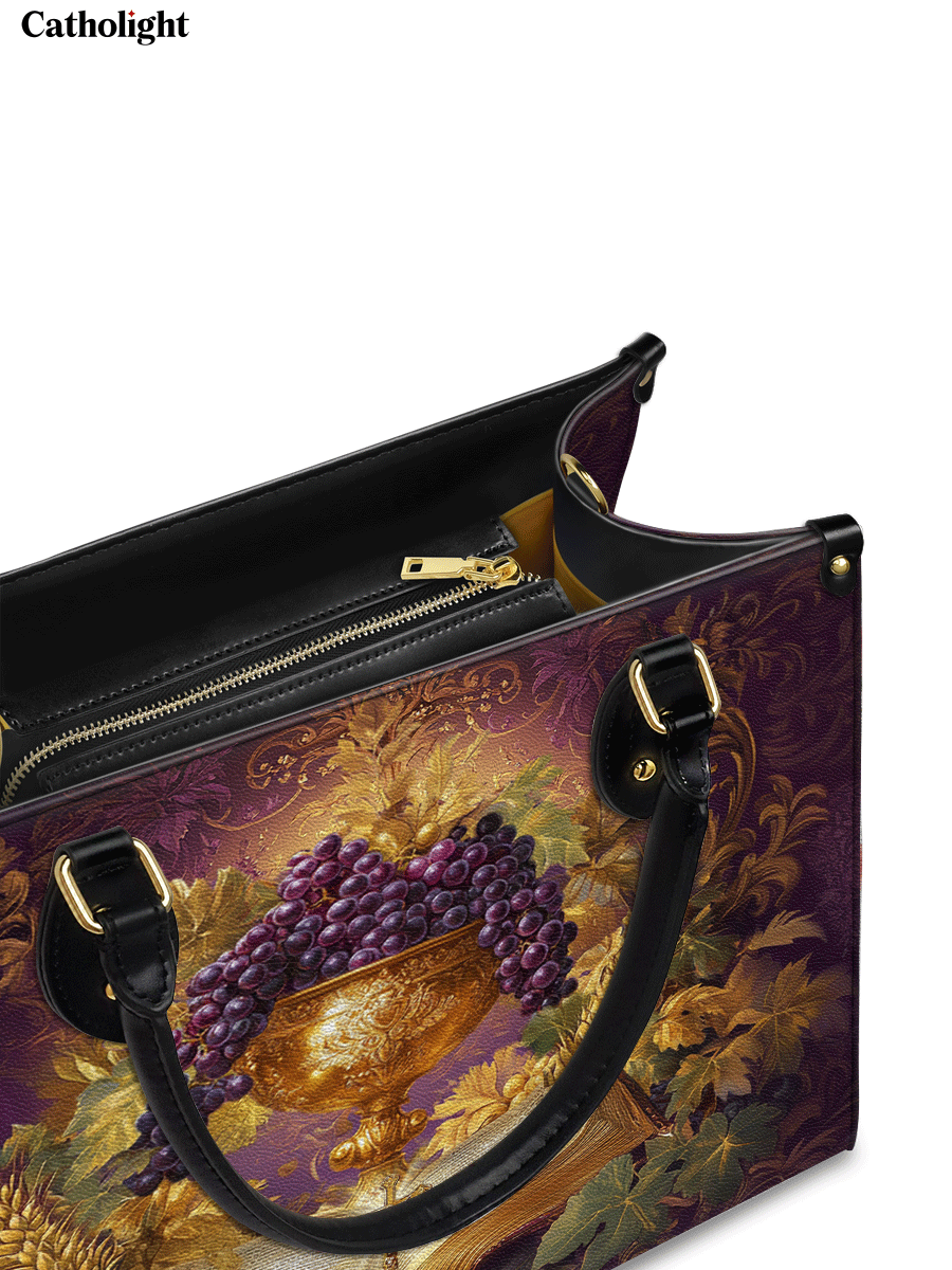 Divina  The Chalice of Abundance Leather Bag