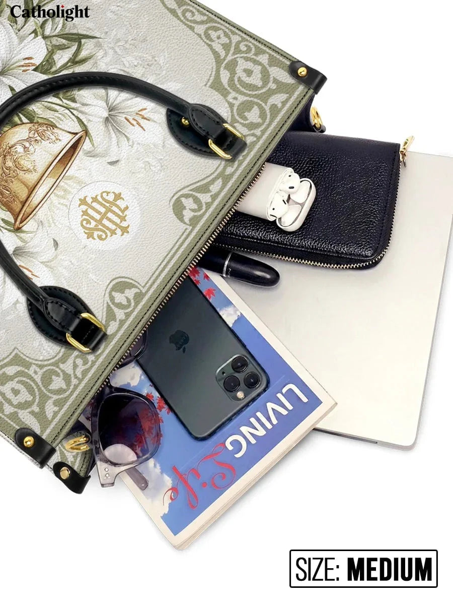 Divina  The Holy Eucharist Leather Bag