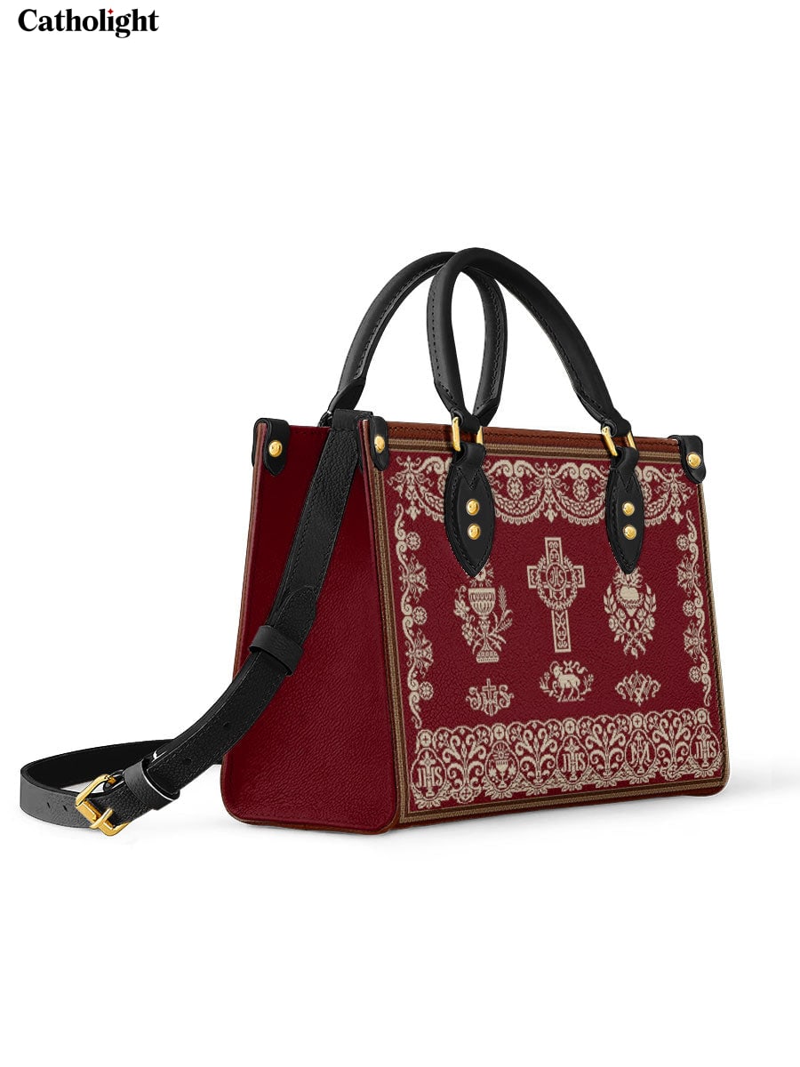 Divina  Liturgical Elegance Leather Bag