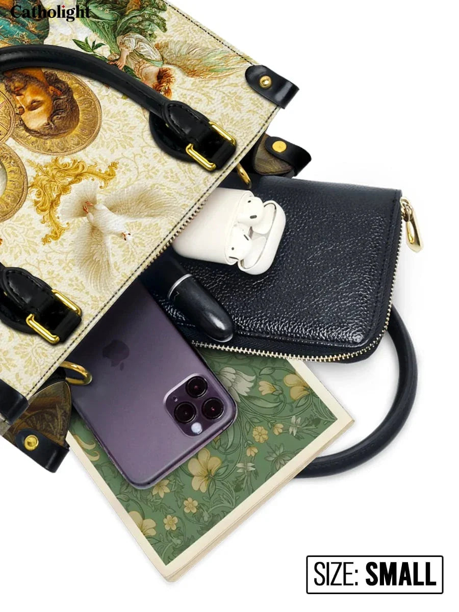 Divina Holy Family Sacred Leather Bag