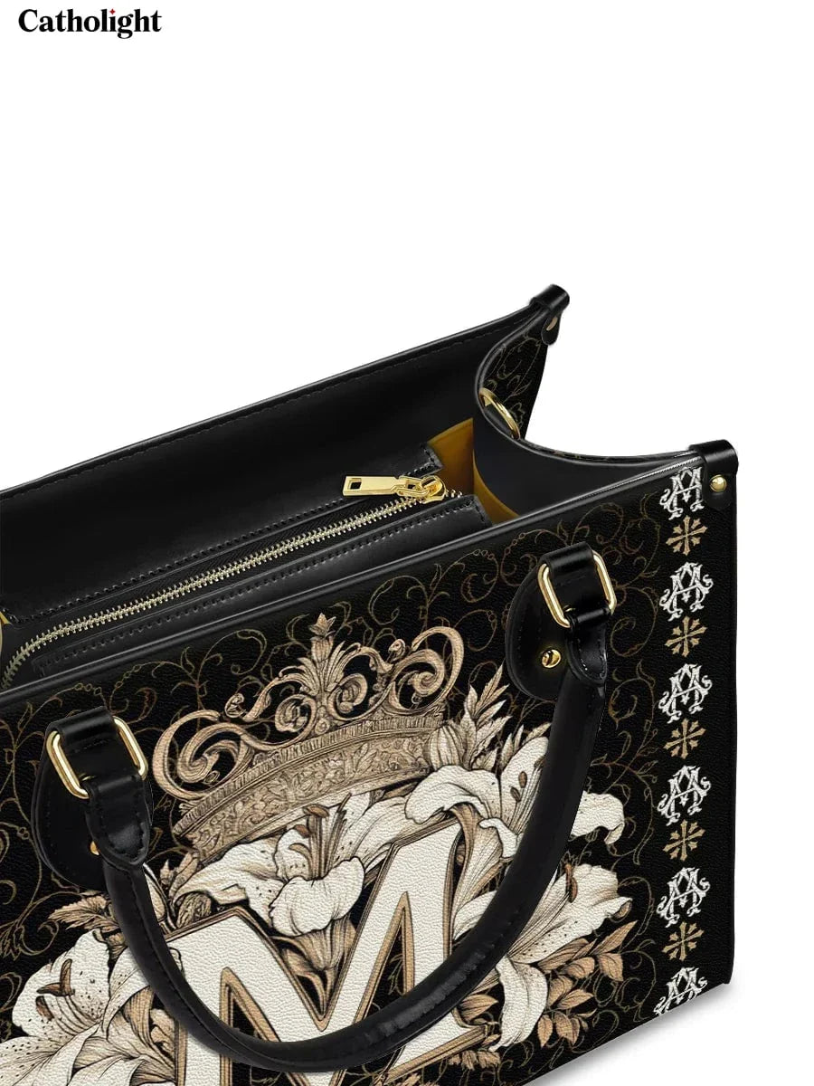 Divina  The Divine Monogram Leather Bag