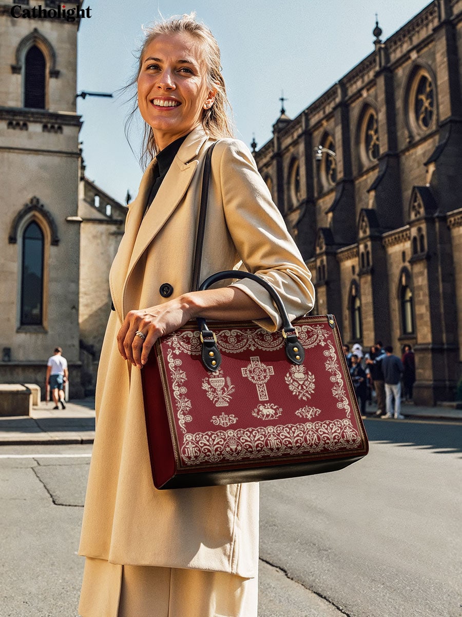 Divina  Liturgical Elegance Leather Bag