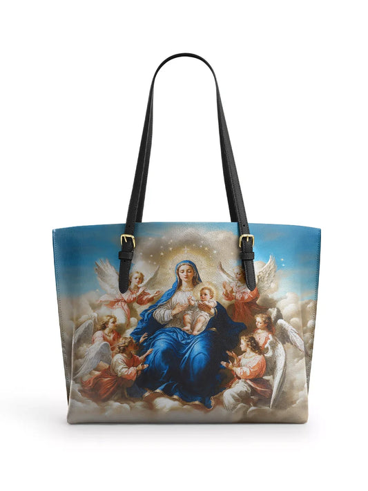 Divina The Ascension Leather Tote Bag