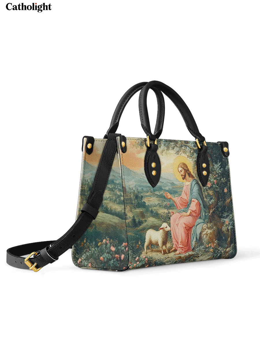 Divina  The Shepherd's Grace Leather Bag