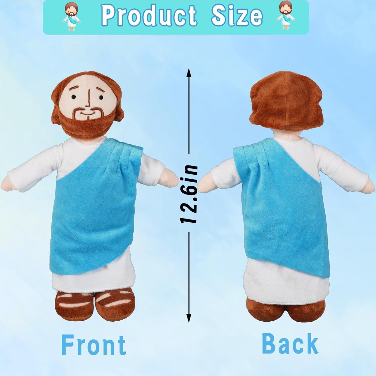 Handmade Jesus Plushie by Divina