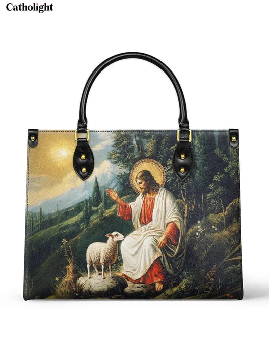 Divina  The Divine Shepherd's Grace Leather Bag