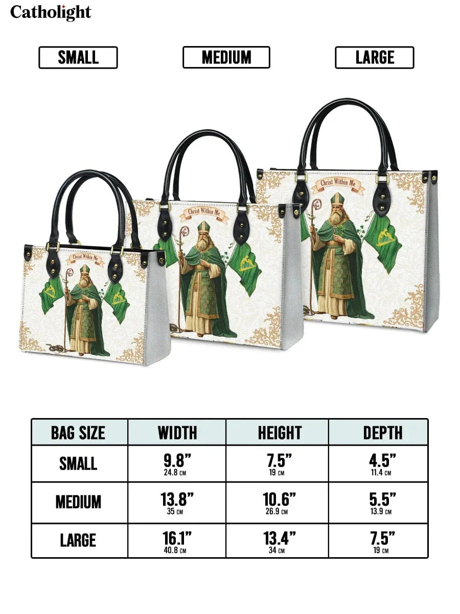 Divina  Saint Patrick's Devotion Leather Bag