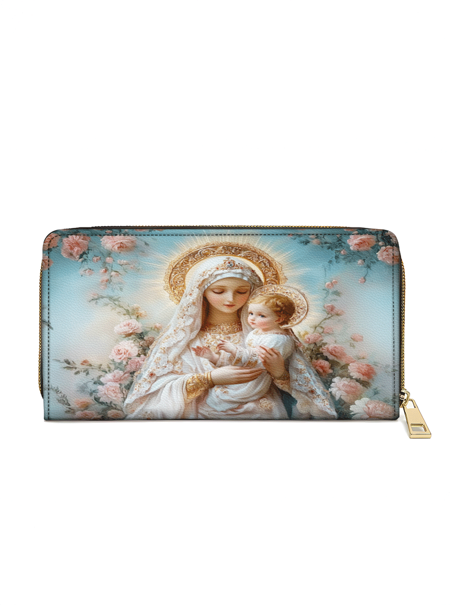 Divina Celestial Love Keeper - Leather Wallet Purse