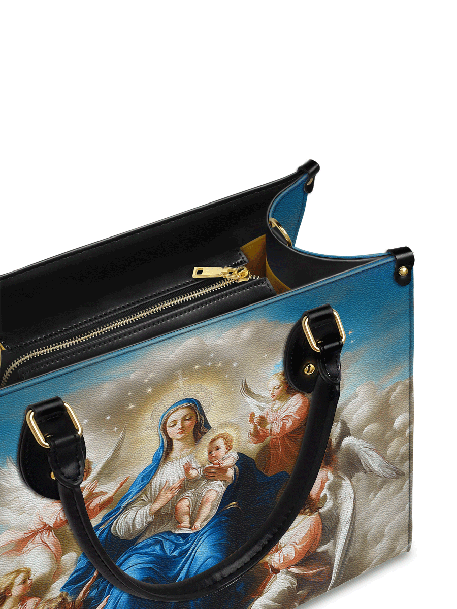 Divina Divine Ascension: The Heavenly Embrace Leather Bag