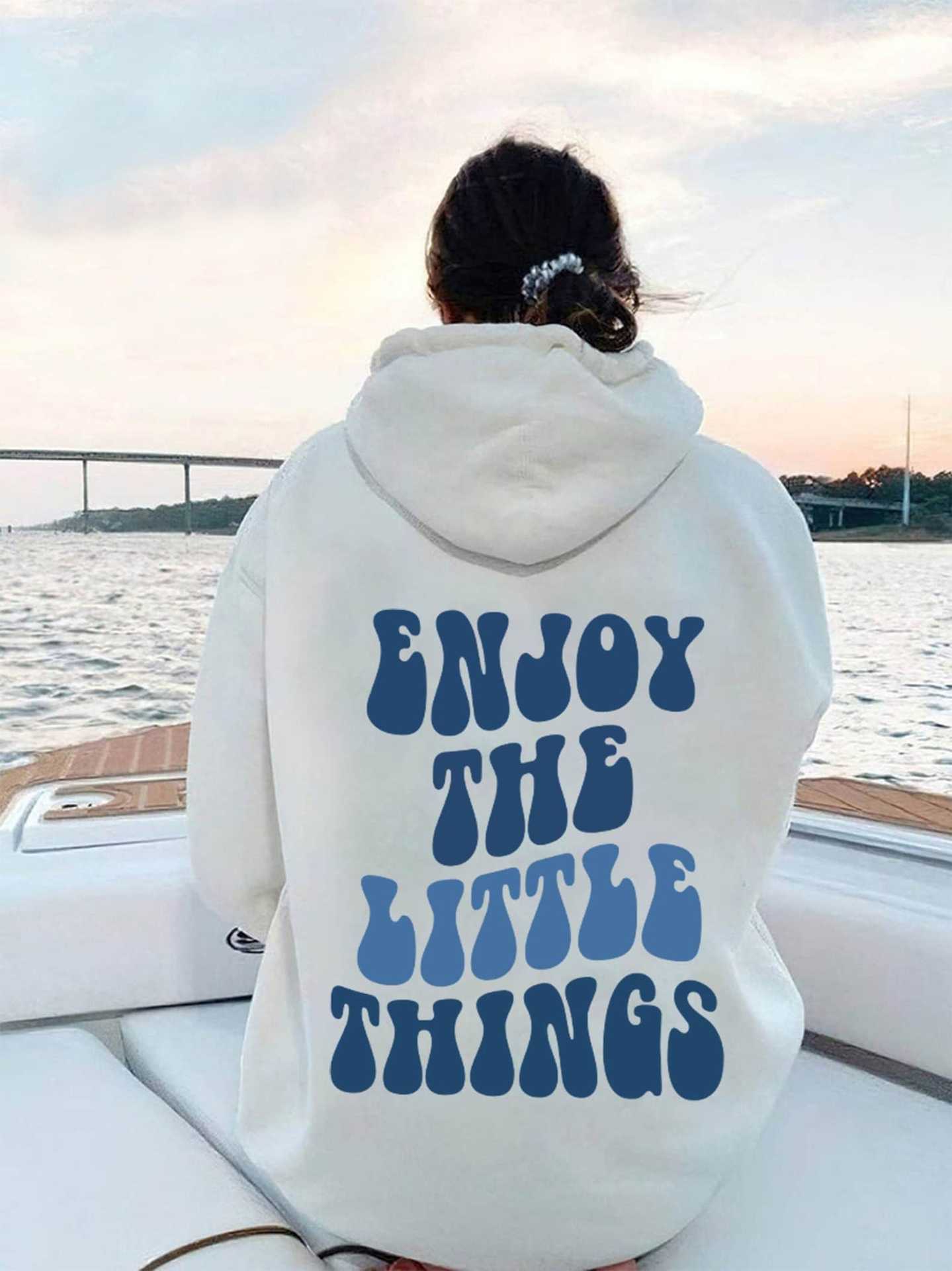"Enjoy the little things" Hoodie by Divina