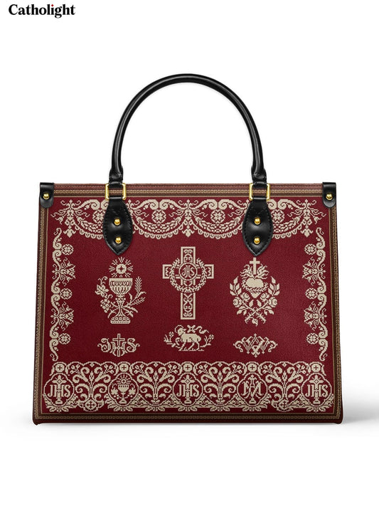 Divina  Liturgical Elegance Leather Bag